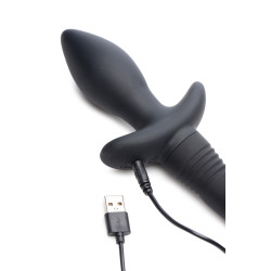 Tailz Plug Queue de chien vibrante Waggerz 9 x 3.8cm - Queue 25cm